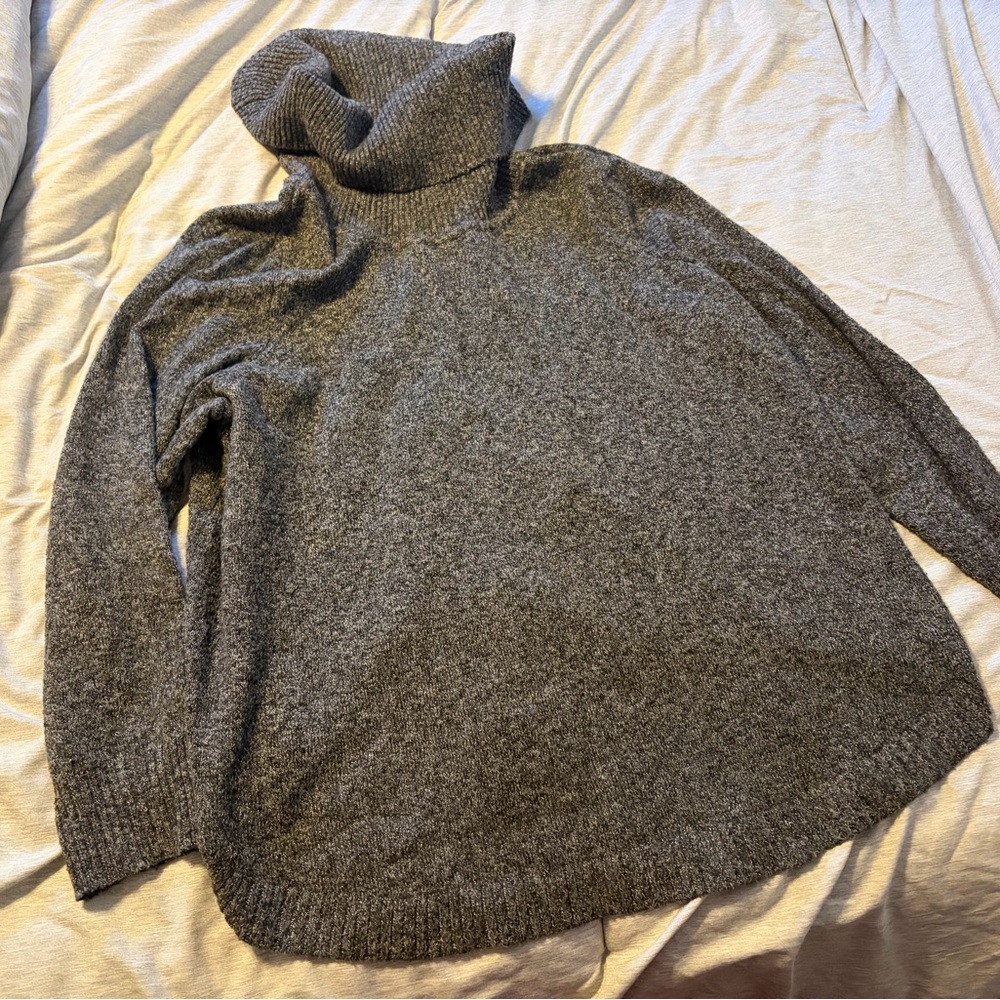 Tahari Charcoal Turtleneck Sweater